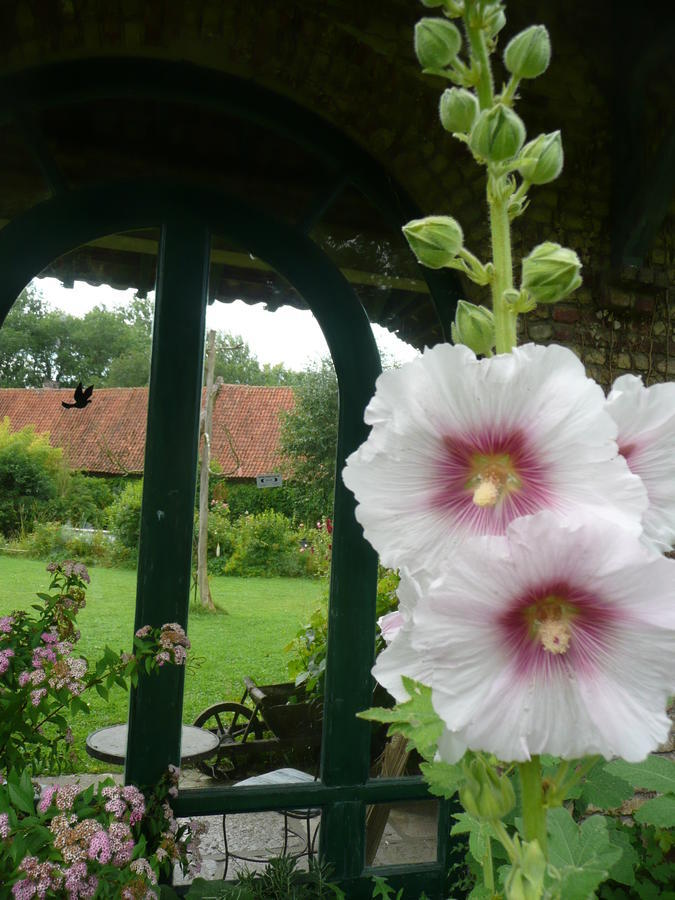 Manoir De Bois En Ardres Exterior foto