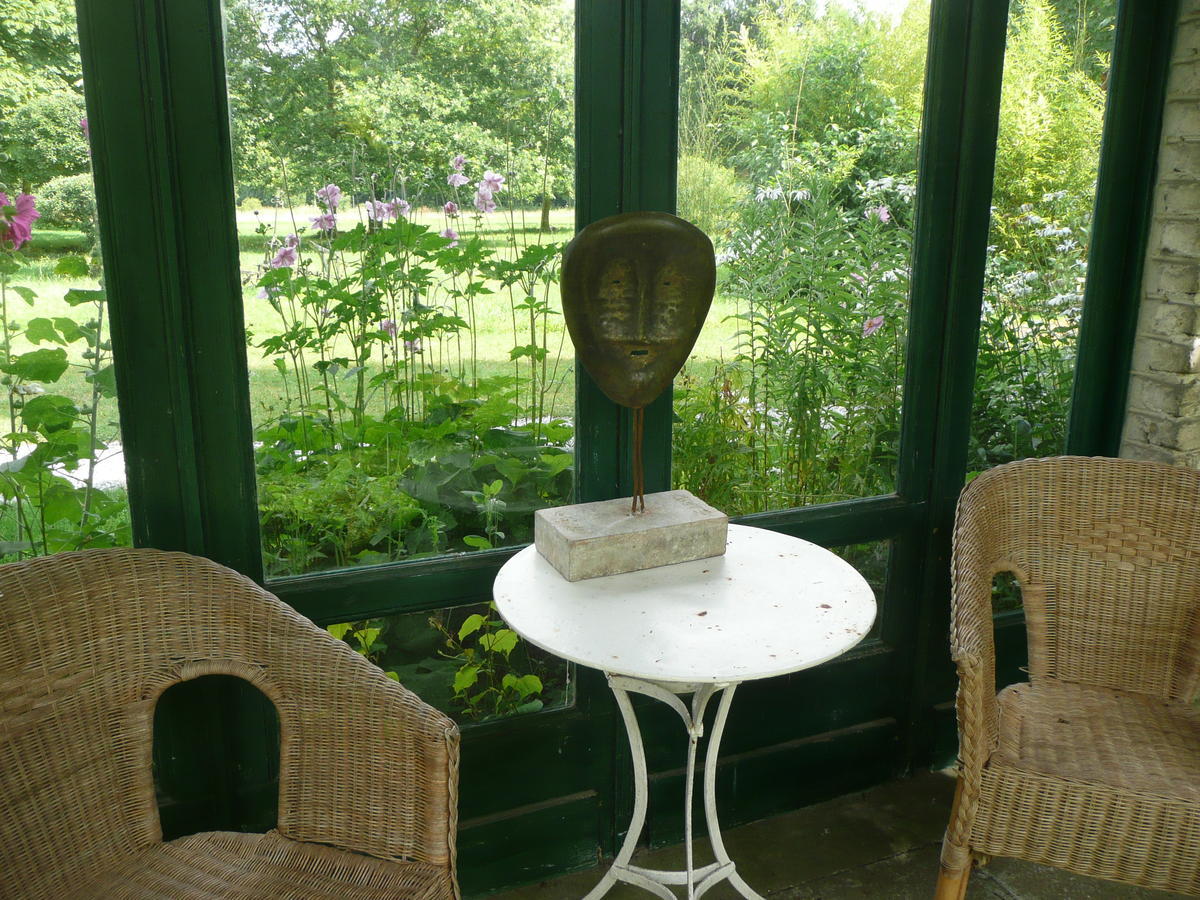 Manoir De Bois En Ardres Exterior foto